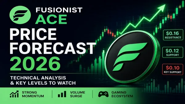 Fusionist ACE Price forecast 2026 showing technical analysis, support and resistance levels