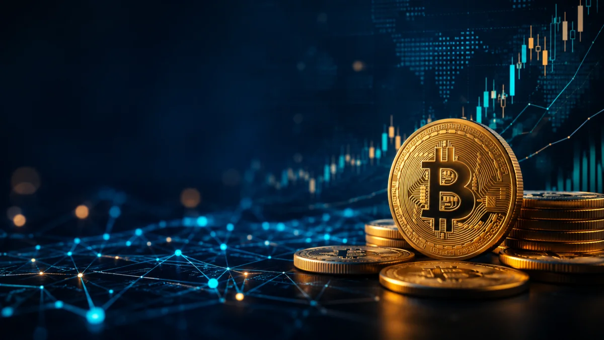 Bitcoin price chart with on-chain metrics highlighting potential market bottom signals