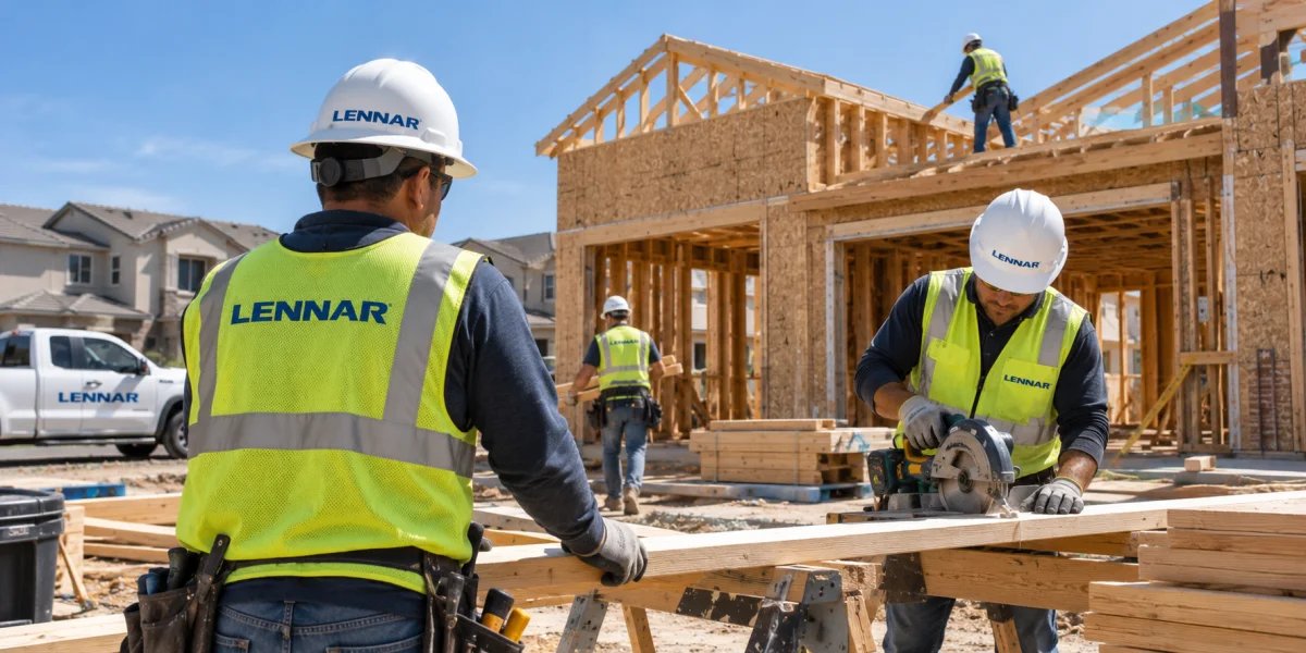Why has Berkshire Hathaway invested in this homebuilder's stock
